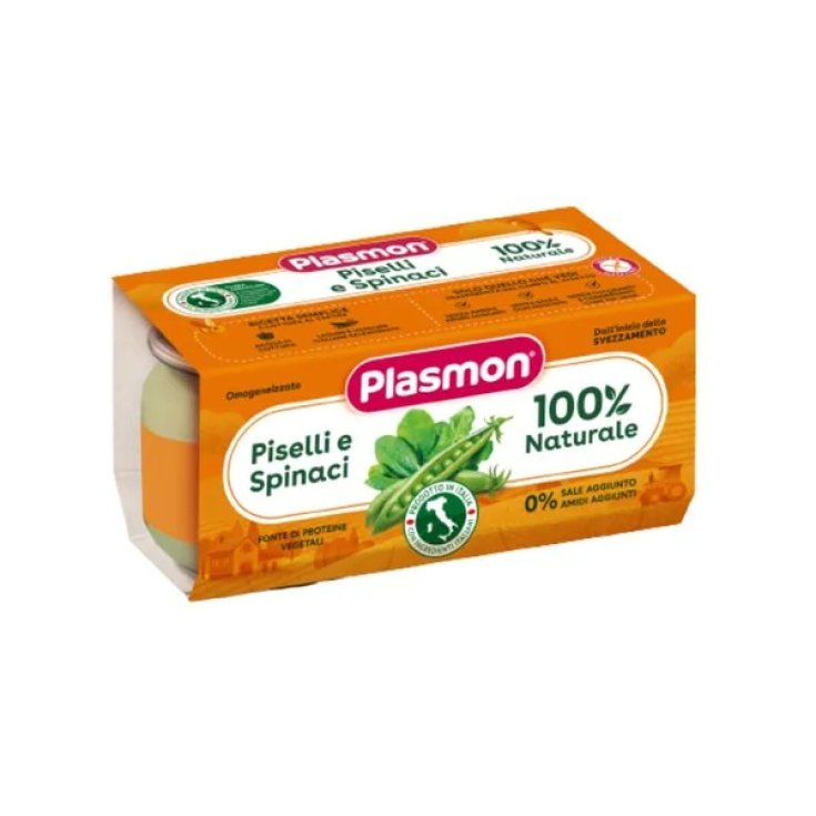 Omogeneizzato Piselli E Spinaci Plasmon 2x80g