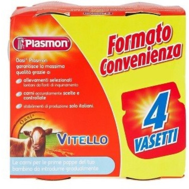 Omogeneizzato Vitello Plasmon 4x120g