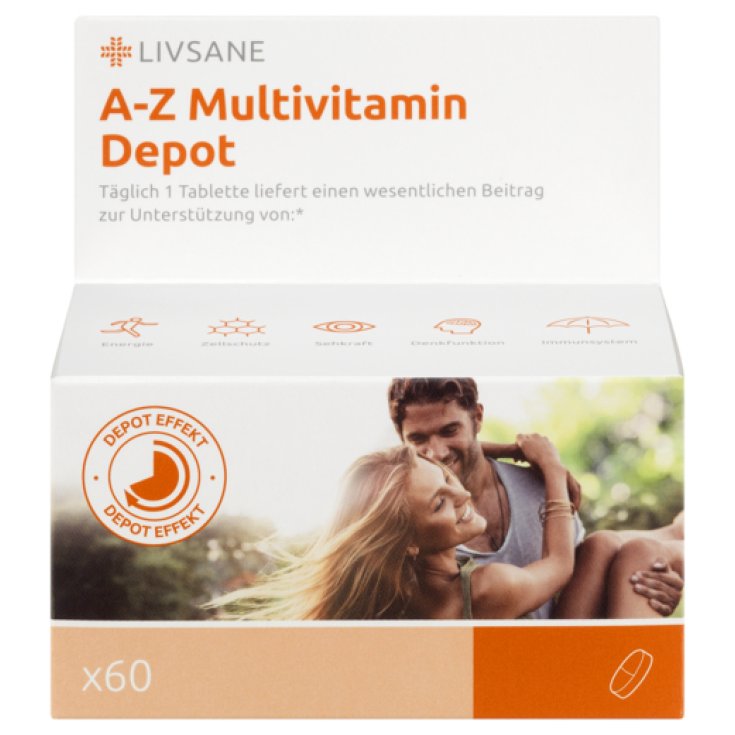 A-Z Multivitamin Depot Livsane 60 Compresse