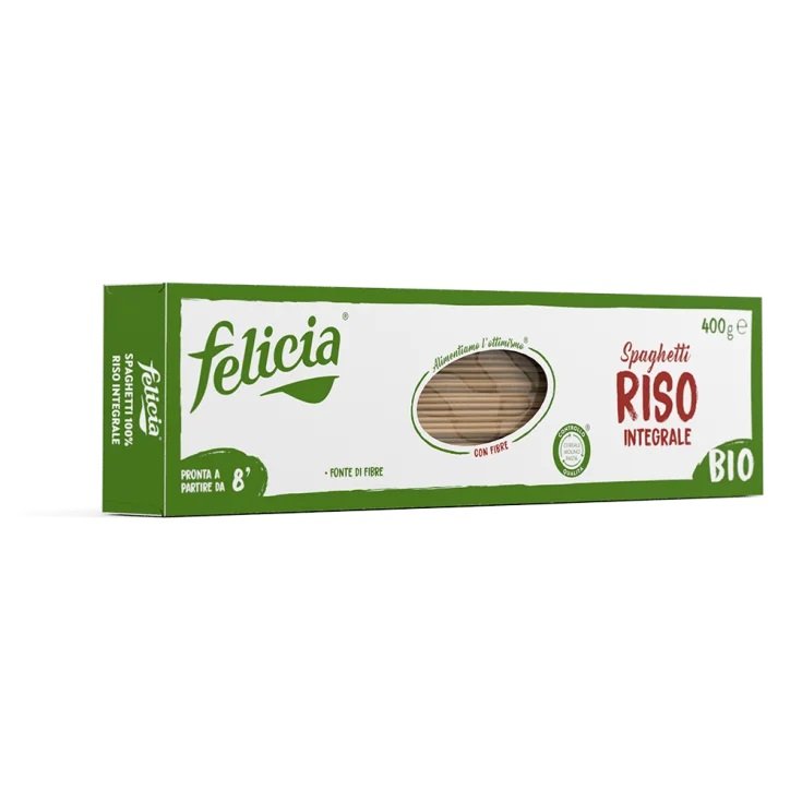 Spaghetti di&nbsp;Riso Integrale Bio Felicia 400g