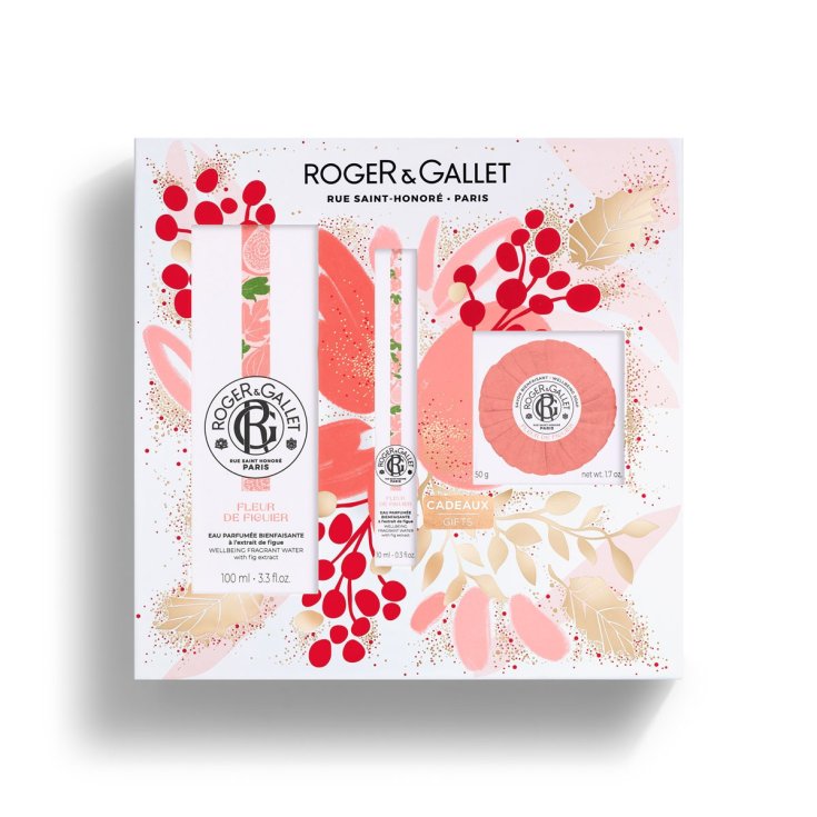Fleur De Figuier Roger&Gallet Cofanetto Natale