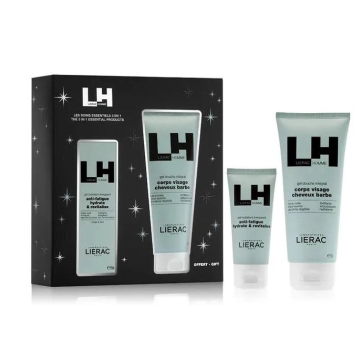 Gel Idratante + Gel Doccia Cofanetto Lierac Homme