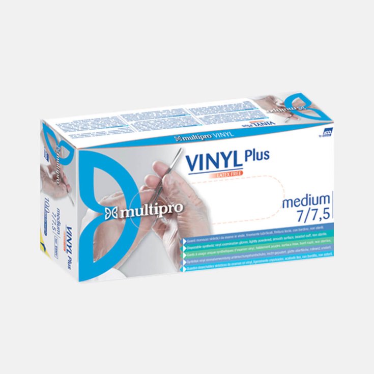 Multipro Vinyl Plus 7-7,5 100 Pezzi