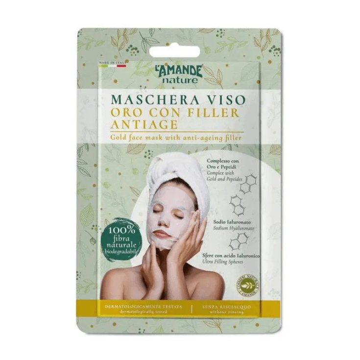 Maschera Viso Oro con Filler Antiage L'Amande