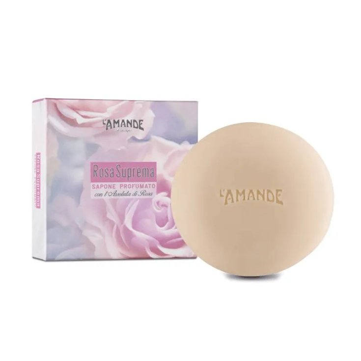 Sapone Profumato Rosa Suprema L'Amande 150g