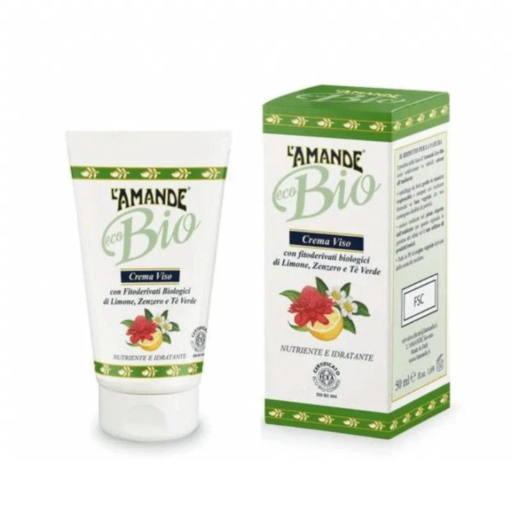 Crema Viso Eco Bio L'Amande 50ml