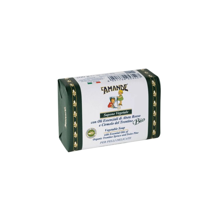 Sapone Vegetale Abete Rosso L'Amande 200g