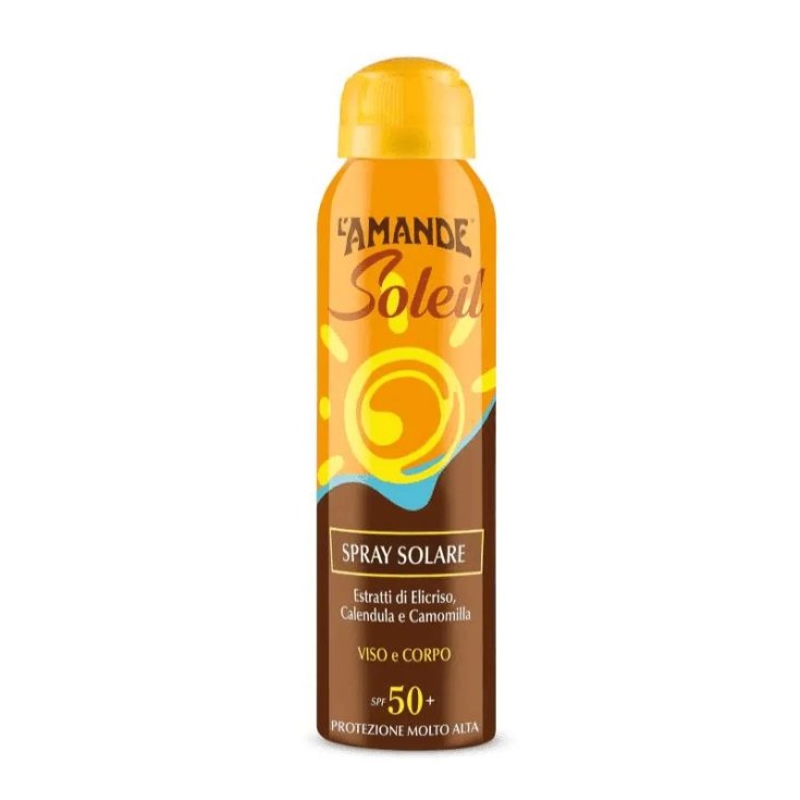 Spray Solare Viso Corpo SPF50+ Soleil L'Amande 150ml