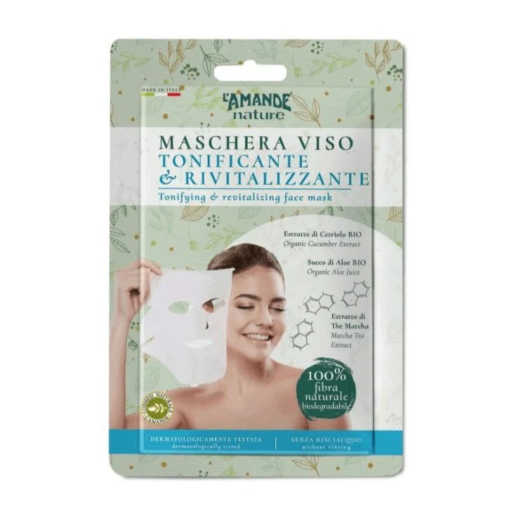 Maschera Viso Tonificante Rivitalizzante L'Amande