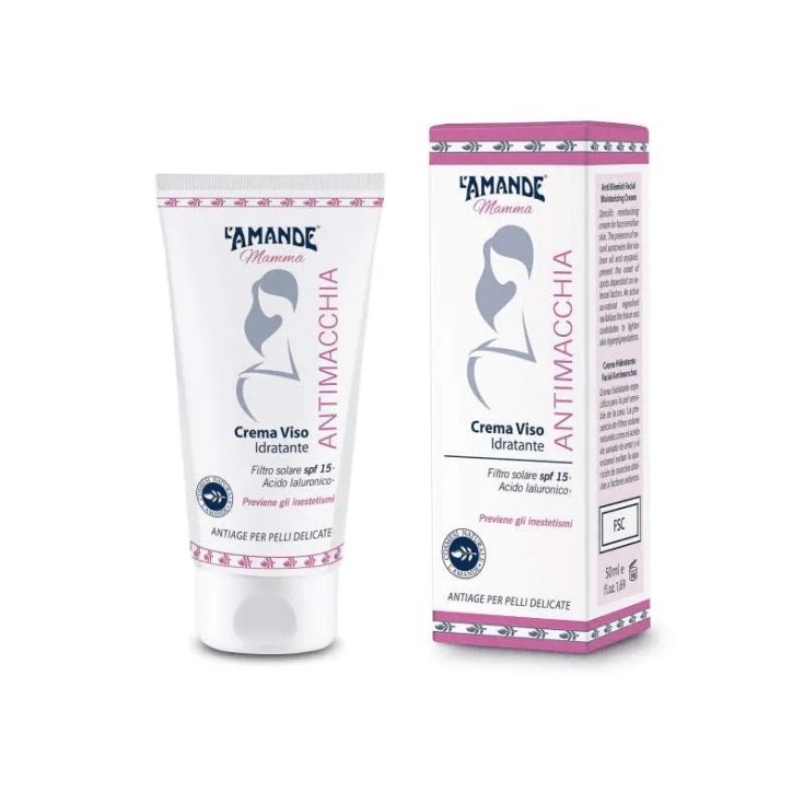 Crema Viso Antimacchia Mamma L'Amande 50ml