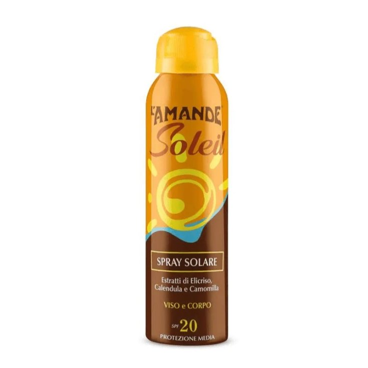 Spray Solare Viso Corpo SPF20 Soleil L'Amande 150ml