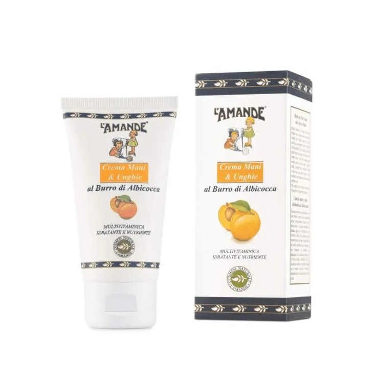 Crema Mani al Burro di Albicocca L'Amande 75ml