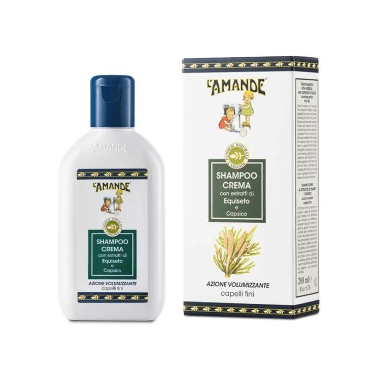 Shampoo Crema con Equiseto L'Amande 200ml