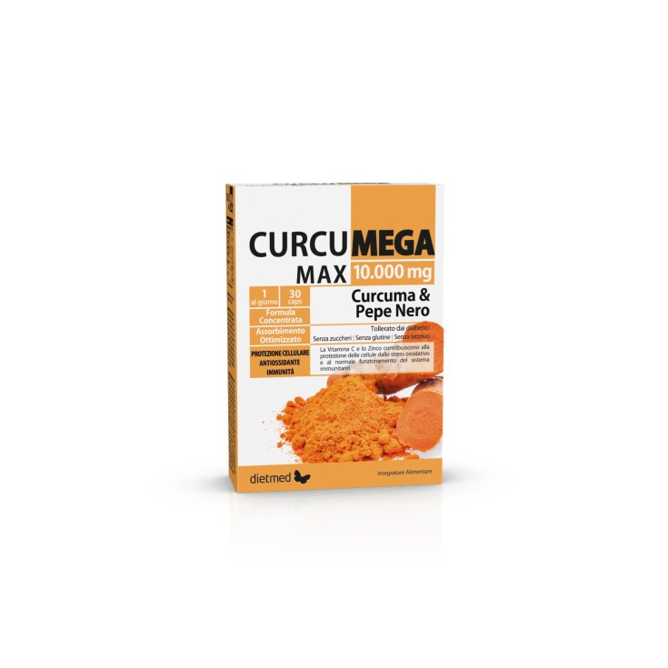 Curcumega Max 10.000mg DietMed 30 Capsule