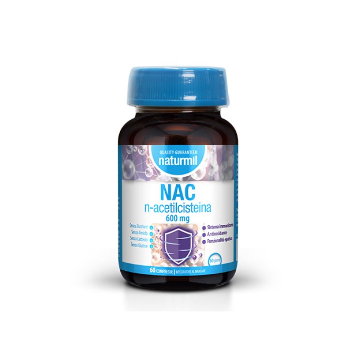 Nac N-Acetilcisteina 600mg Naturmil 60 Compresse