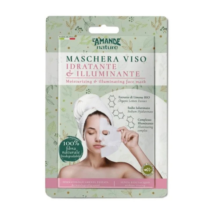 Maschera Viso Idratante Illuminante L'Amande