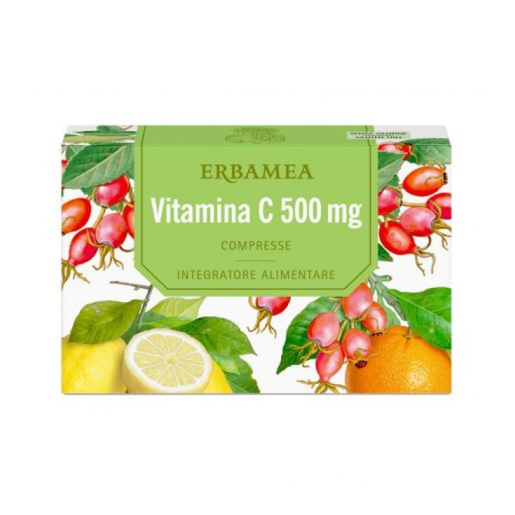 Vitamina C 500mg Erbamea 20 Bustine