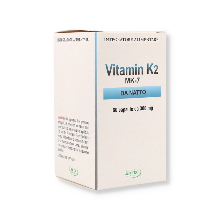 Vitamina K2 MK-7 da Natto Larix 60 Capsule Vegetali