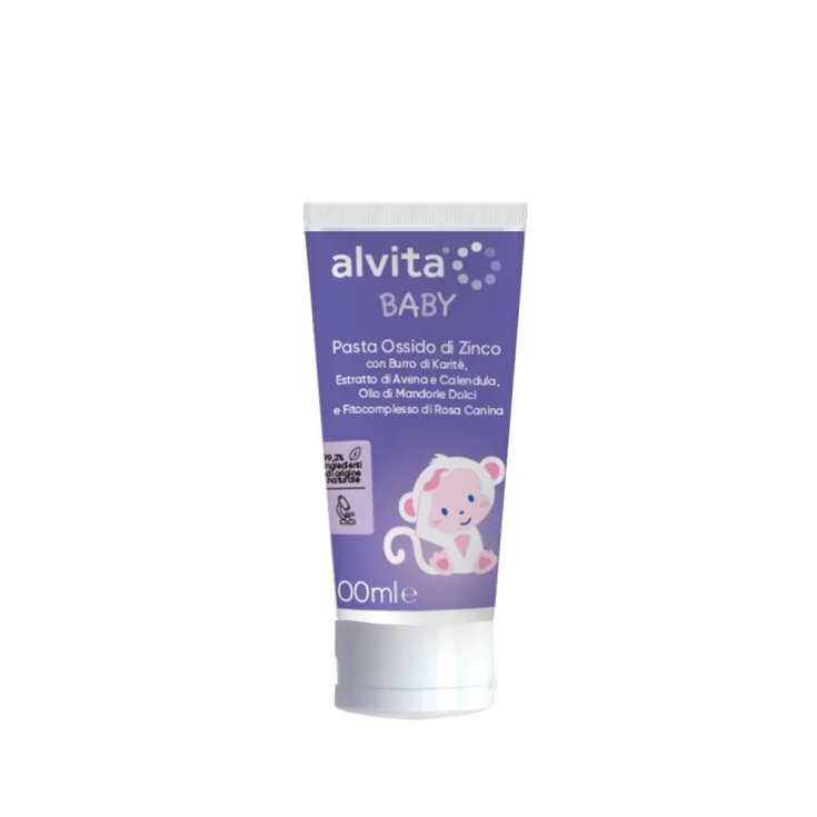 Pasta Ossido di Zinco Baby Alvita 100ml
