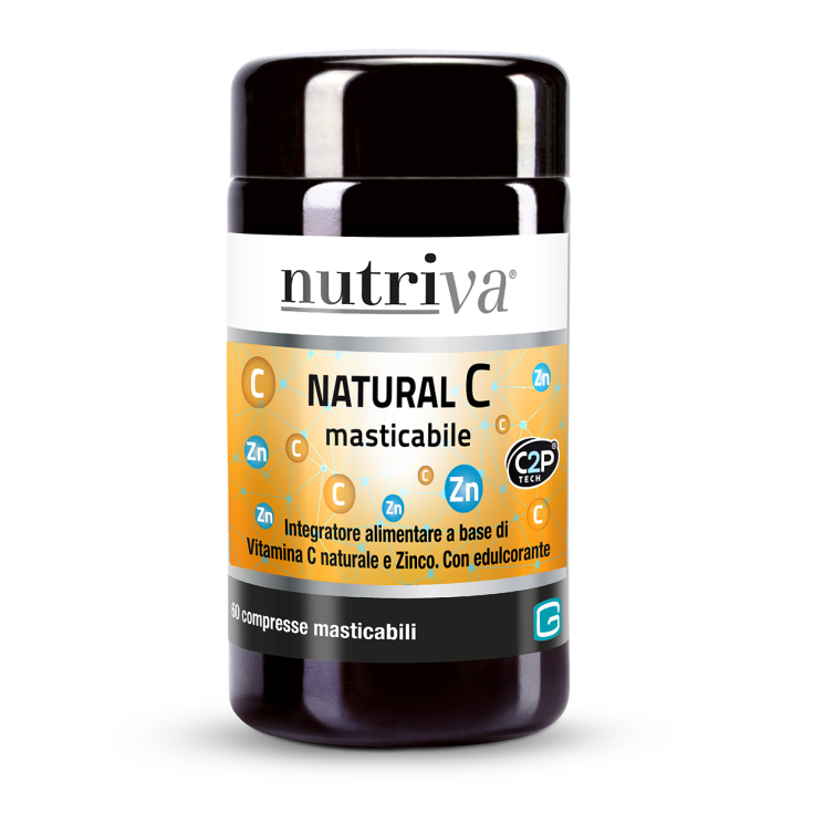 Nutriva&reg; Natural C Masticabile 60 Compresse