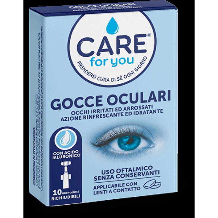 Occhi Irritati ed Arrossati&nbsp;Care for You 10 Monodose