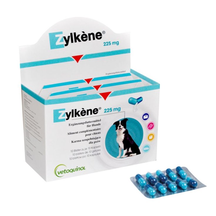 Zylkene 100 cps - 10-30kg cane - 225 Mg