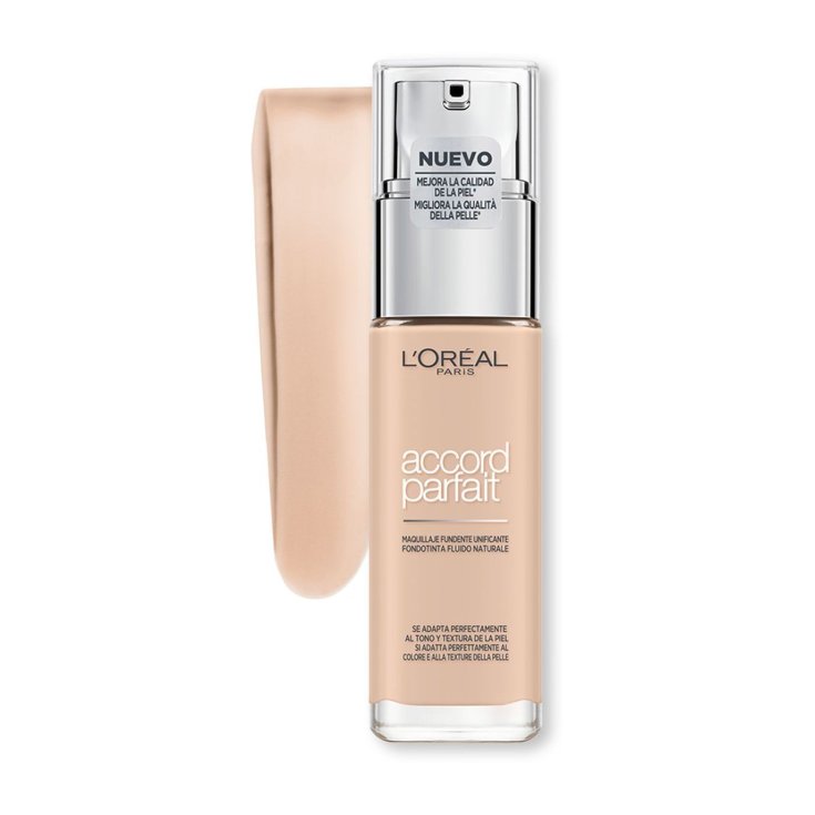 Fondotinta Accord Parfait 1R Rose L'Oreal 30ml