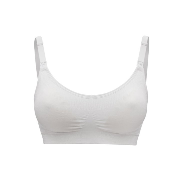 Reggiseno per Gravidanza e Allattamento Keep Cool Ultra Bianco Tg.L Medela