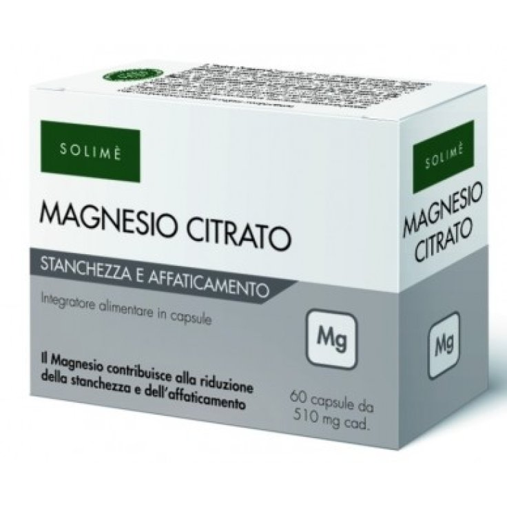 Magnesio Citrato Bibasico Solim&egrave; 60 Capsule