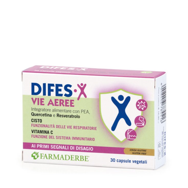 Difes-X Vie Aeree Farmaderbe 30 Capsule