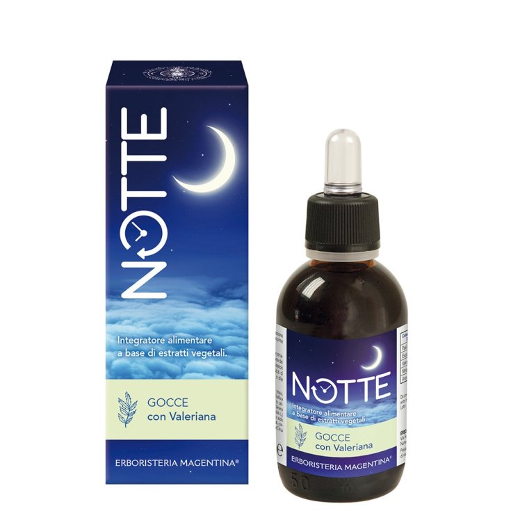Gocce Notte Con Valeriana Erboristeria Magentina 50ml