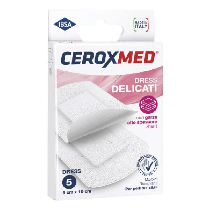 CeroxMed&reg; Dress Delicati 6x10cm 5 Pezzi