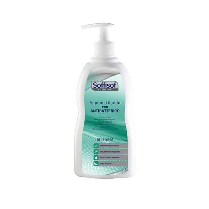Sapone Liquido Antibatterico Soffosof Solution 500ml