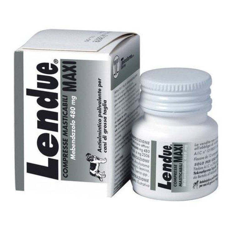 Lendue&reg; Maxi Teknofarma 35 Compresse Masticabili 480mg