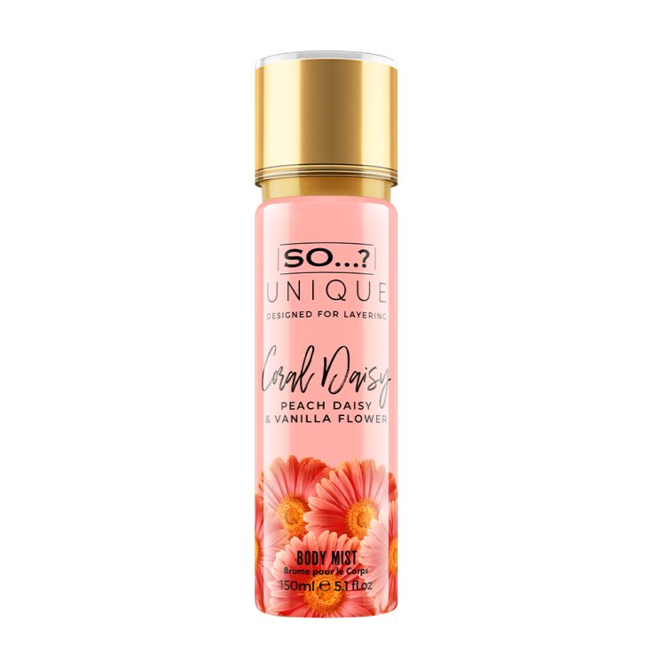 So...? Unique Coral Daisy&nbsp;Body Mist 150ml
