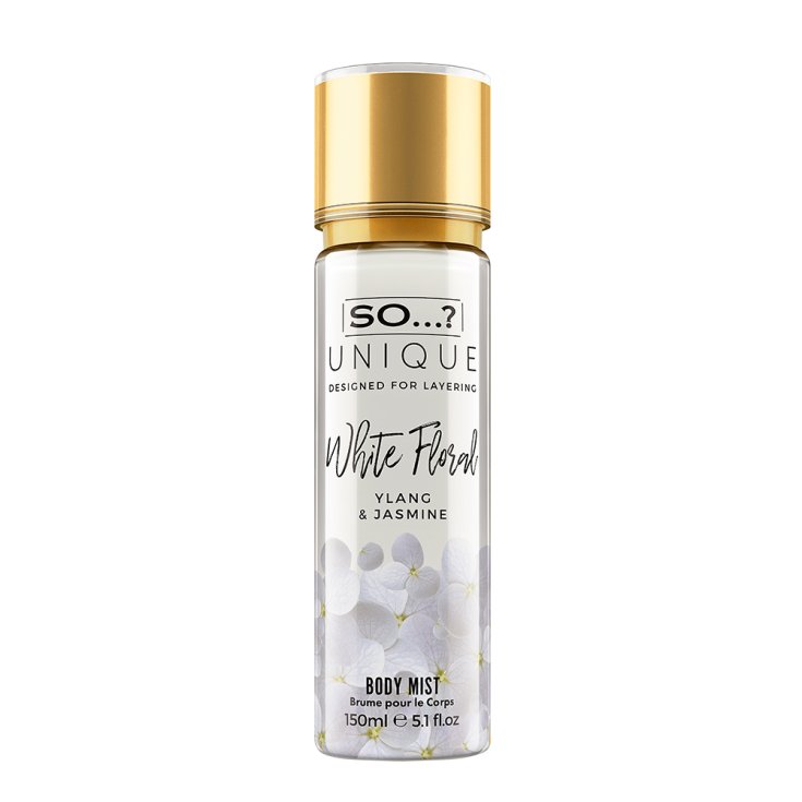 SO...? Unique White Floral Body Mist 150ml