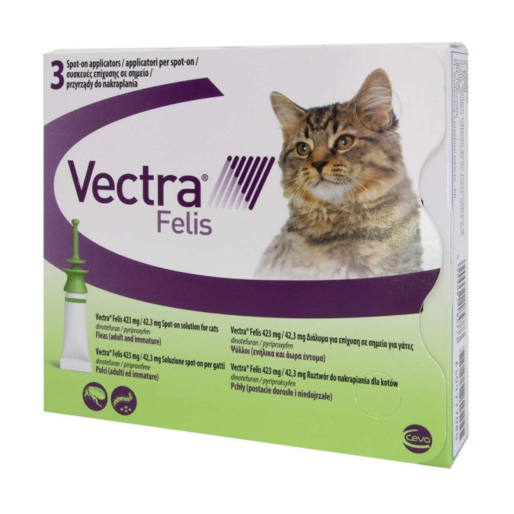 Vectra&reg; Felis Spot-On Ceva 3 Pipette Gatto
