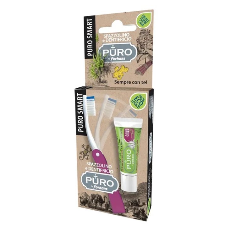 Puro Smart Spazzolino + Dentiofricio by Forhans