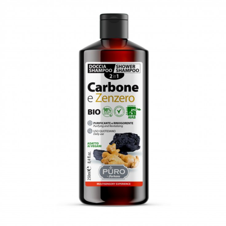 Shampo Doccia Carbone e Zenzero Puro by Forhans 250ml
