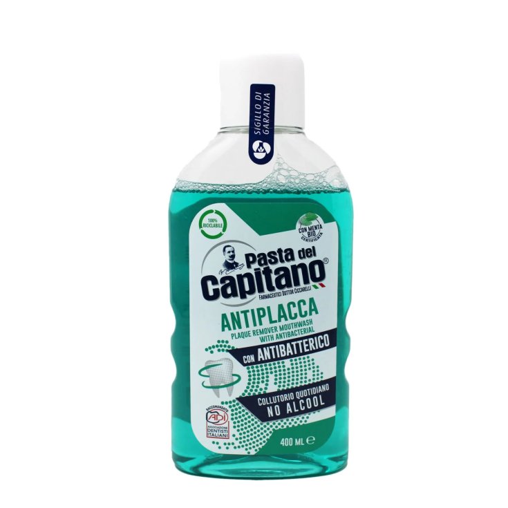 Collutorio Antiplacca Pasta del Capitano 400ml