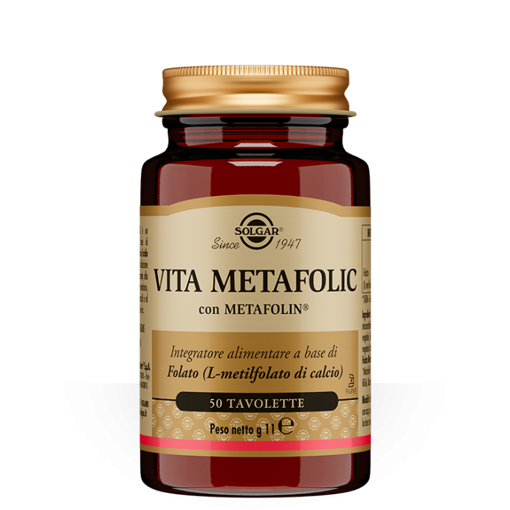 Vita Metafolic Con Metafolin&reg; Solgar 50 Tavolette