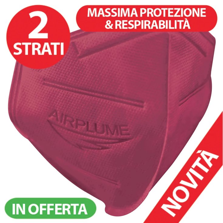 Mascherina FFP2 Airplume Bord&ograve; Brand Italia