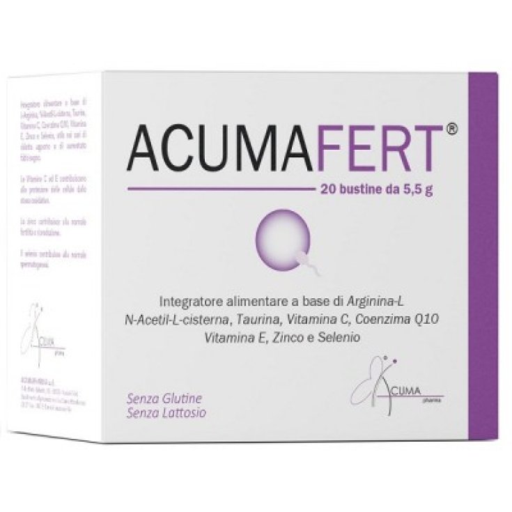 AcumaFert AcumaPharma 20 Bustine Da 5,5g.