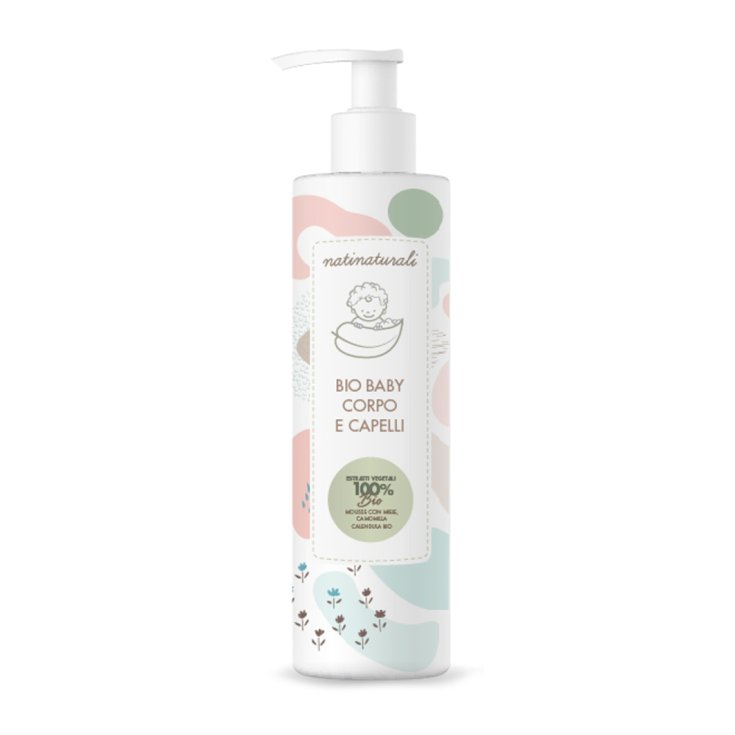 Baby Detergente Corpo E Capelli Natinaturali 400ml