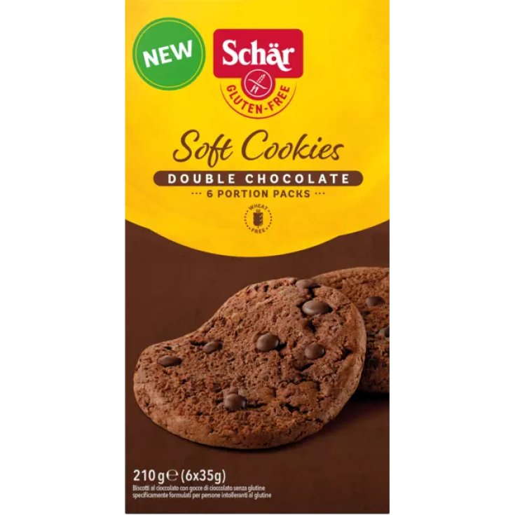 Soft Cookies Double Chocolate Sch&auml;r 210g