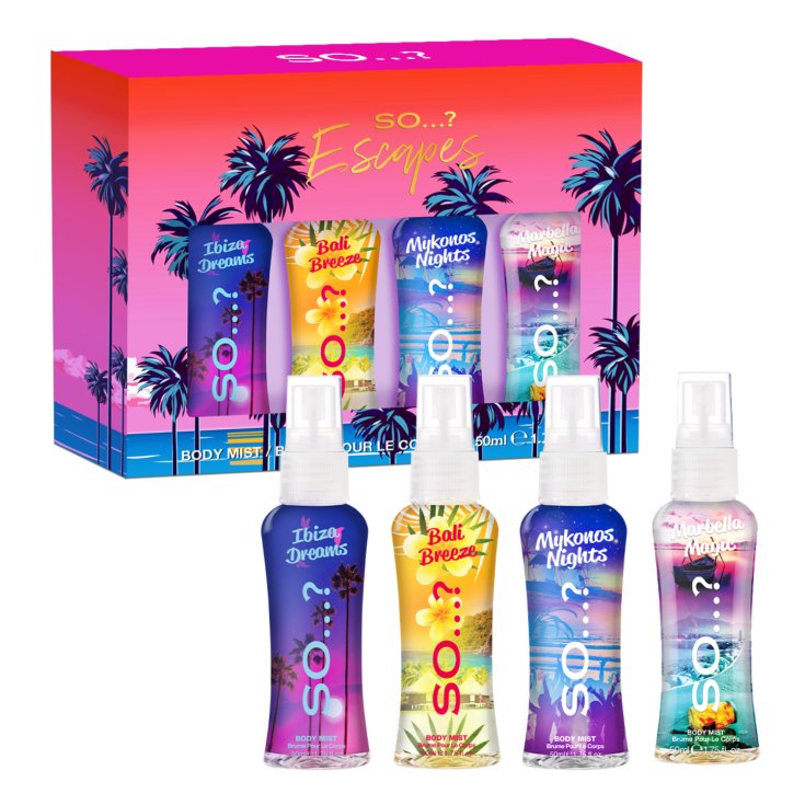 Escapes Gift Set So...? Cofanetto