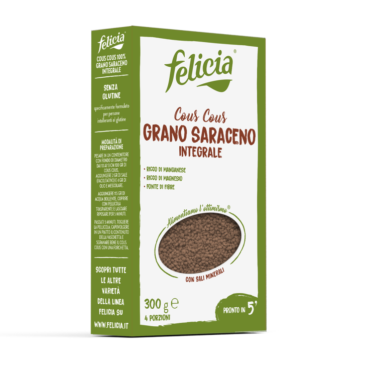 Cous Cous Grano Saraceno Integrale Felicia&reg; 300g