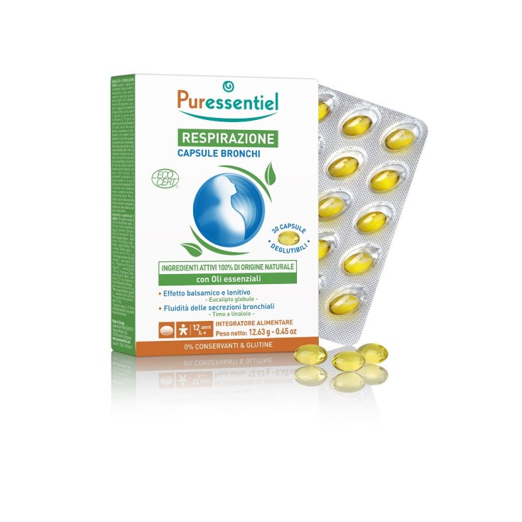 Respirazione Capsule Bronchi Puressentiel 30 Capsule