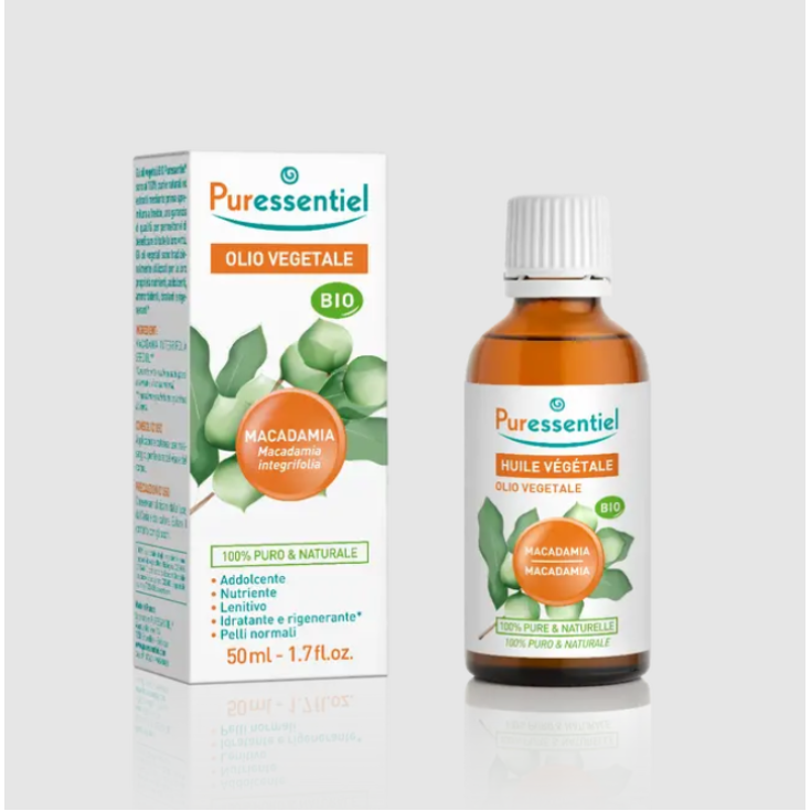 Olio Vegetale Macadamia Bio Puressentiel 50ml