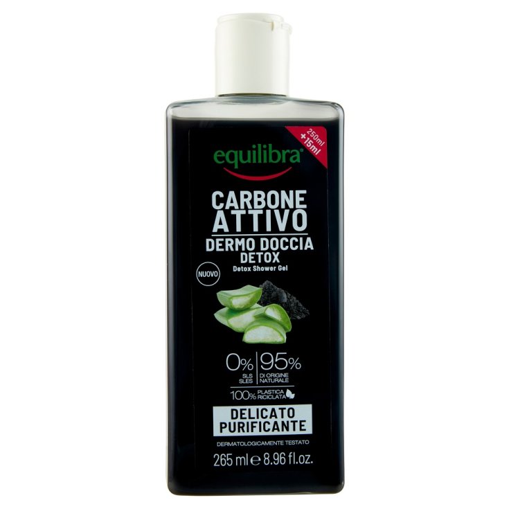 Carbone Attivo Dermo Doccia Detox Equilibra&reg; 265ml